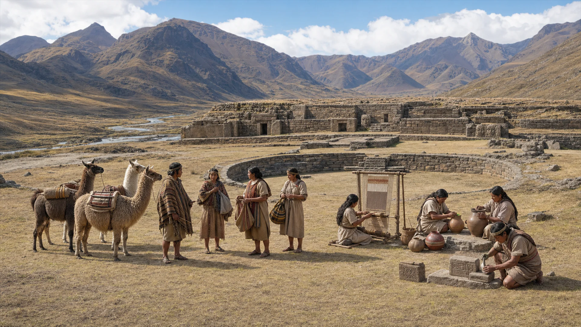 Interpretive reconstruction: Chavin pilgrimage and craft