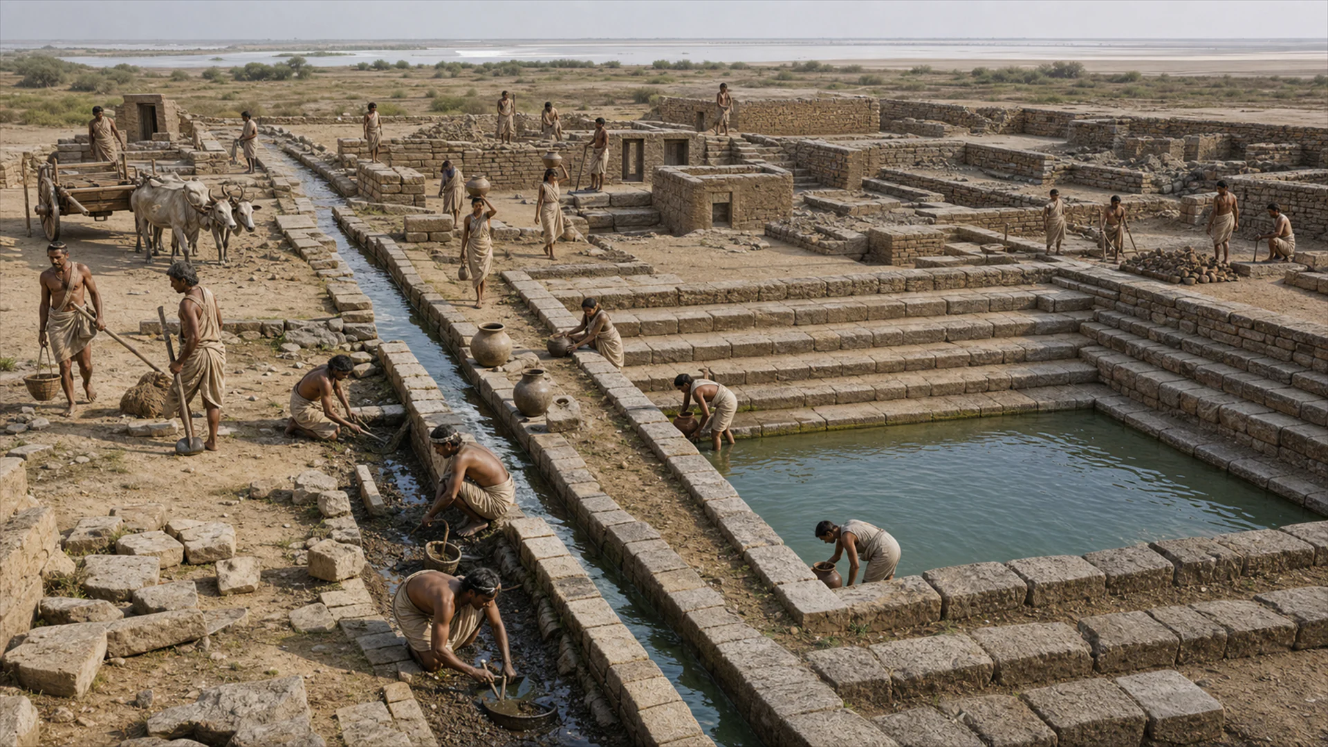Interpretive reconstruction: Indus water engineering